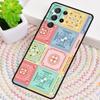 Vintage Patchwork TPU Phone Case For Samsung Galaxy note 10 pro S26 S25 S24 S23 S22 Ultra Plus S21 FE S20 Shockproof Cover