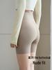 Women's Plus Size High Waist Shark Skin Cycling Shorts with Tummy Control and Built-in Underwear