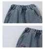 Kuromi Girls' Loose Fit Jeans, Spring/Autumn 2025 Fashionable Style