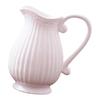 Vaso Caraffa Ceramica Vaso Brocca Decorativo Centrotavola da Interno Espositore Portafiori Minimalista per Festa Casa Soggiorno
