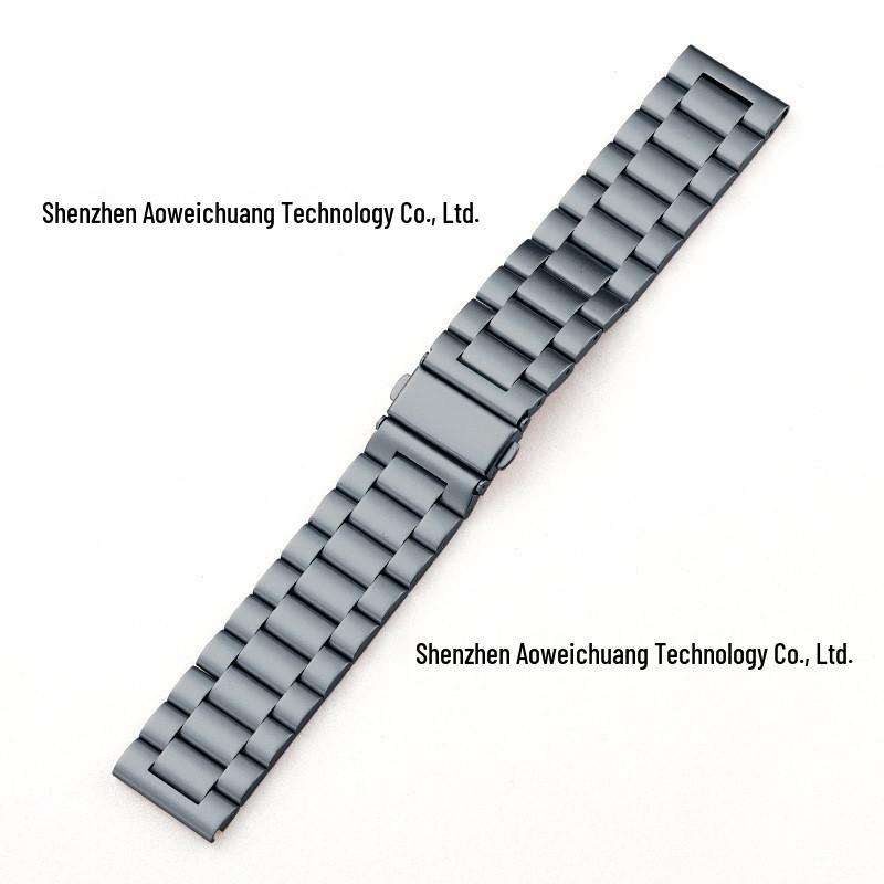 Universellt Metall Rostfritt Stål Klockarmband för Apple, Samsung, Huawei