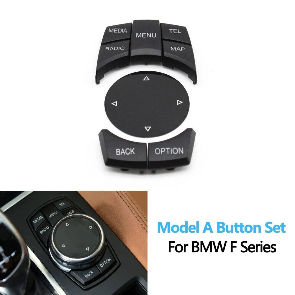 Bil IDRIVE Mittkonsol Multimedia Strömbrytare Knapp Reparationssats För BMW 2 3 5 6 7 X3 X4 X5 Serien F30 F31 F10 F11 F02 F06 F25 F26