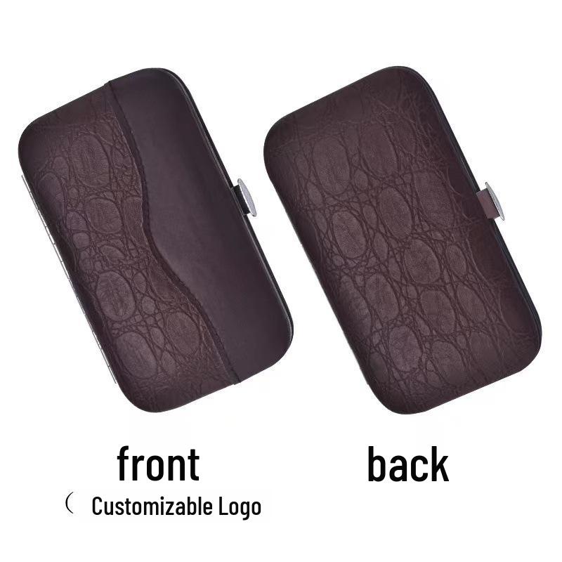 7-Piece Portable Nail Clipper & Manicure Set – Printed Nail Care Tools