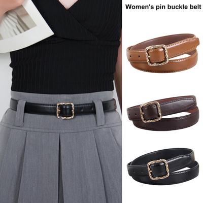 Damen Gürtel Kunstleder Gürtel für Kleider Hosen Röcke Damen Dünne Taille