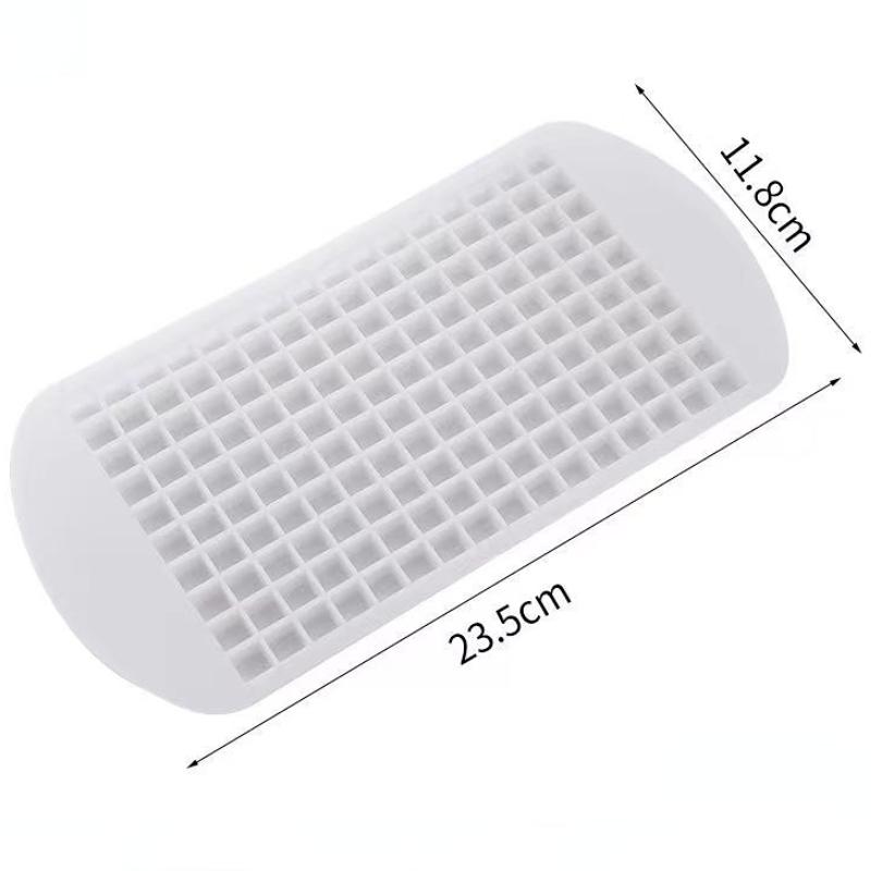 160 Grid Silicone Ice Tray Mold Ice Cube Mold Ice Mold Ice Grid Tray Mini Ice Cubes Small Square Mold Ice Maker Mold