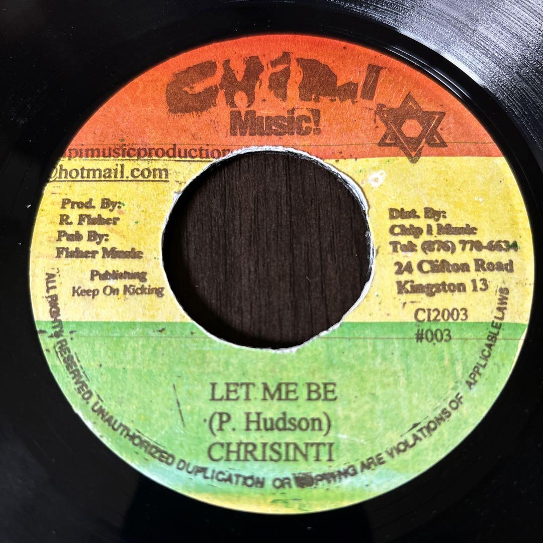 

[USED] Reggae Records Chrisinti - Let Me Be