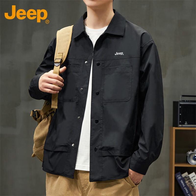 JEEP Men's Loose Fit Workwear Jacket