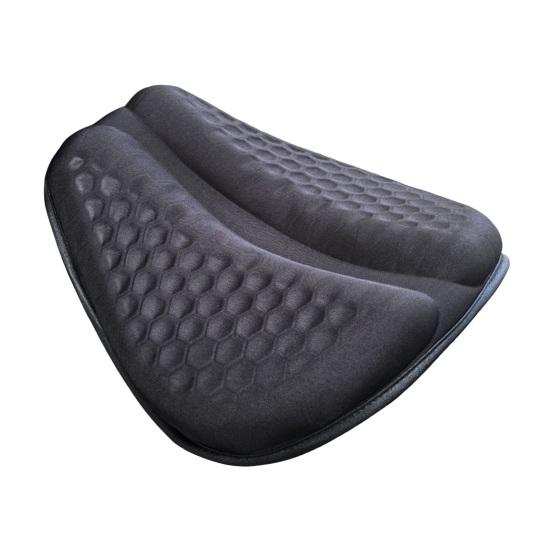 Motorcycle Gel Seat Cushion, Universal Electric Scooter Comfort Pad, Waterproof UV Protection Shock Absorbing Seat Cover for Delivery Bike