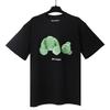Manufacturer wholesale tide brand angel severed head teddy bear printed T-shirt loose men and women ins couple letter short sleeves