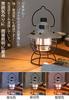 Stylish LED Camping Lantern, USB Rechargeable, Ideal for Outdoor Camping, Emergency Lighting, and Home Camping. Features an Antique and Retro Design,