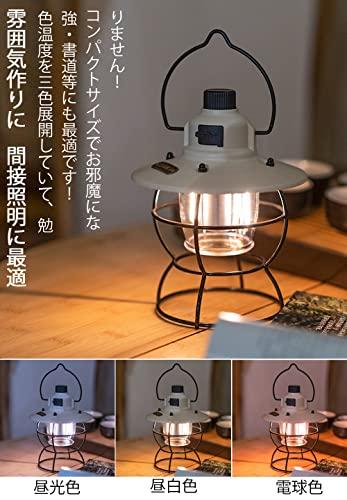 Stylish LED Camping Lantern, USB Rechargeable, Ideal for Outdoor Camping, Emergency Lighting, and Home Camping. Features an Antique and Retro Design,