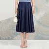 JESSIE Women's Lyocell Pleated Midi Skirt