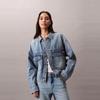 Calvin Klein Vintage Fashion Versatile Comfortable Denim Jacket Women Jackets 47C730G