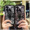 Silicone TPU Phone Case For Xiaomi 14T Pro Cartoon Protective Cute Anti-dust Shockproof Durable Soft Case Graffiti