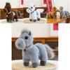Plush Pony Toy With Pp Cotton Filling For Children Gift And Decor