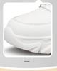 Men's 8cm Height Increasing White Breathable Casual & Running Shoes