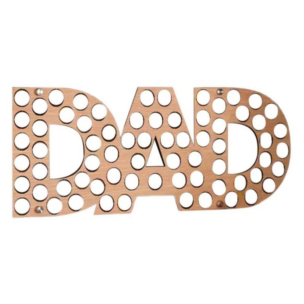 Hanging Craft Beer Cap Holder Wall-mounted Beer Bottle Cover Bracket for Wall Decoration