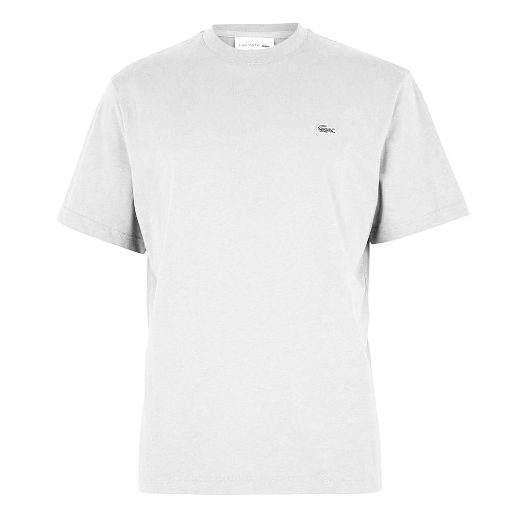 Lacoste Mens Embroidered Logo Premium Cotton T-Shirt