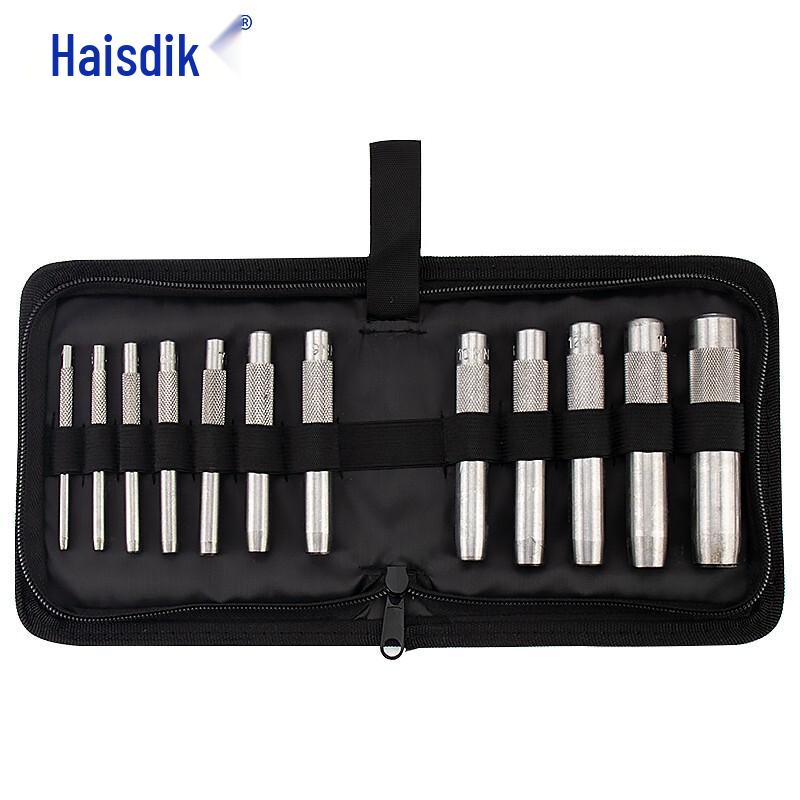 Industrial Belt Hole Punch Set 12-piece Set