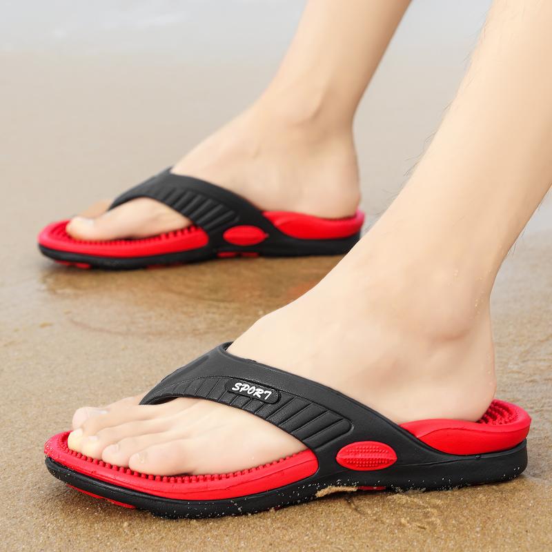 Infradito Massaggianti da Uomo Leggere Comode Traspiranti Scarpe da Spiaggia Sandali da Uomo Traspiranti Taglie Grandi Pantofole da Uomo