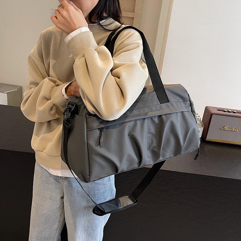 Simple Gym Bag Dry and Wet Separation Travel Bag Women's Shoulder Tote Duffle Bag Sports Yoga Bag