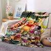 1Pc Winnie Pooh Friends Blanket Soft And Comfortable Casual Warm Camping Travel Christmas Halloween Xmas Gift M924210