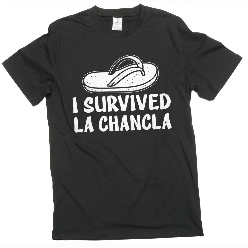 

Забавная футболка La Chancla мама бабушка со шлепанцем юмористическая испанская футболка детства 2XL