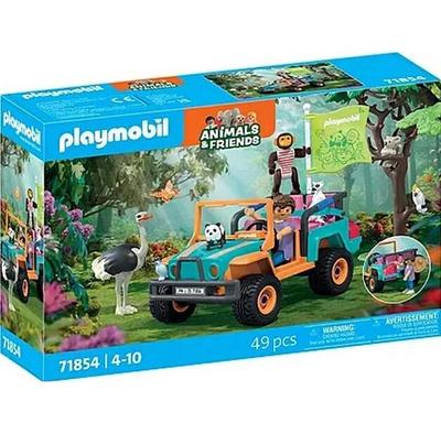 Constructor Playmobil 71854 Animales y Amigos todoterreno de color, 49 piezas