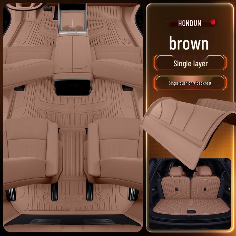 LeDao L90 Floor Mats TPE 2025 Model for Six-Seater & Seven-Seater Cars - Custom Interior Carpet Mats