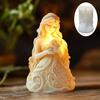 Male Female Couple Riding Horse Candles Silicone Mold Bridal Bride Riding horse Resin Mould Valentine's Day Gift Gypsum Mold
