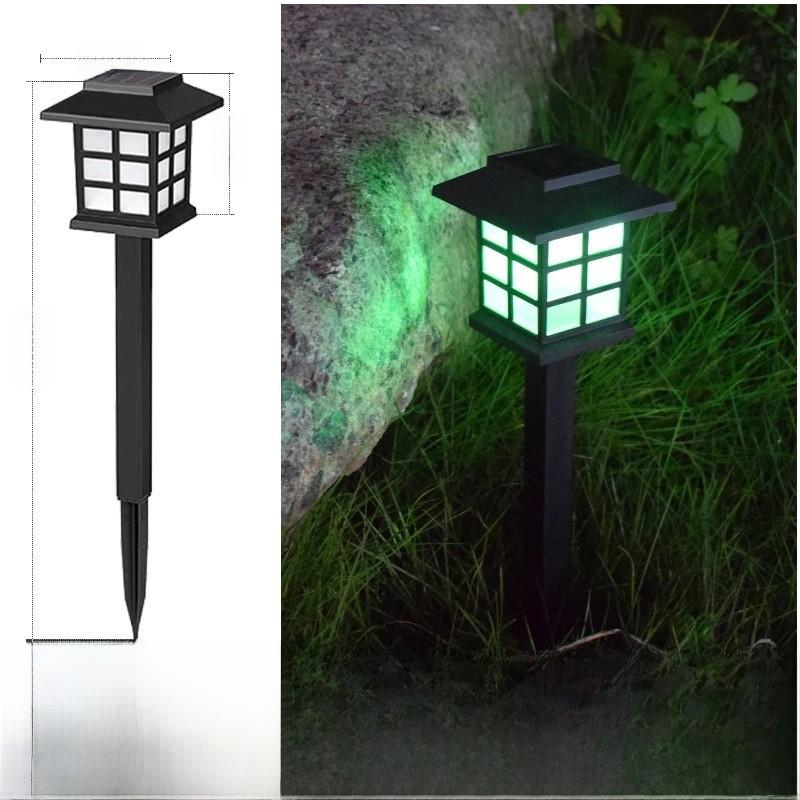 Solar Mini House Light With Waterproof Led For Garden Lawn Decor