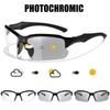 Photochromic Fishing Sunglasses Grey Sunlight To Grey for Men And Women Outdoor Sports MTB Bike Running Cycling Goggles