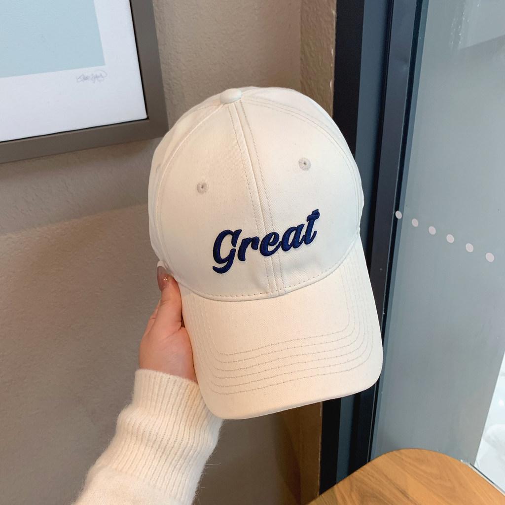 Adjustable Cotton Dad Hat With Embroidered Alphabet For Casual Sports Spring Summer бежевый