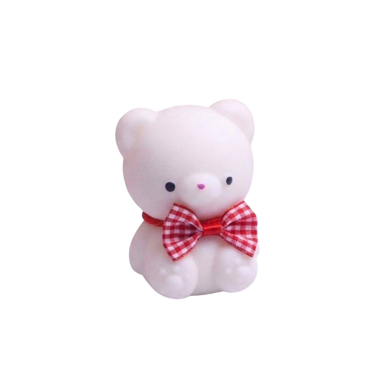 

Realistic Animal Squeezeable Stress Relief Toy One Size білий