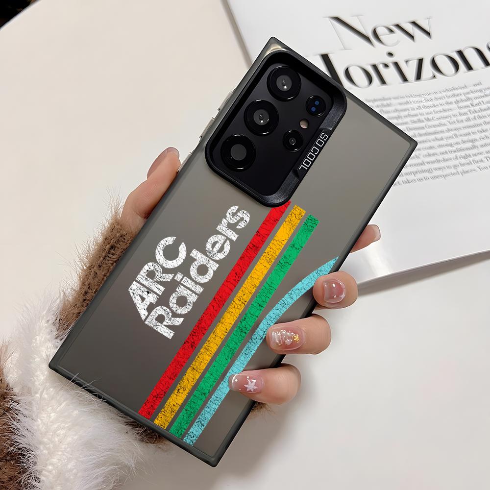 

Game A-ARC Raiders Phone Case For Samsung Galaxy S25 Edge S24 S23 S22 S21 S20 Ultra Funda Silicone Silver Cover Galaxy S23