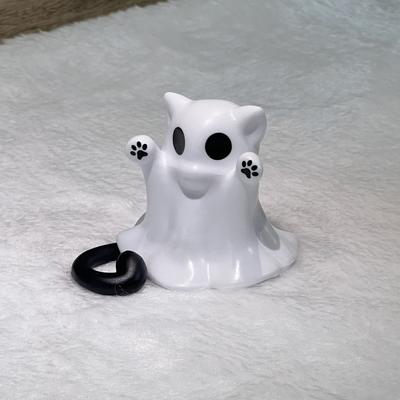 1Pc Cute Ghost Statue, Ghosts Small Scary Ghost Figurines, Halloween Home Decorations, Coffee Table Centerpieces Shelf