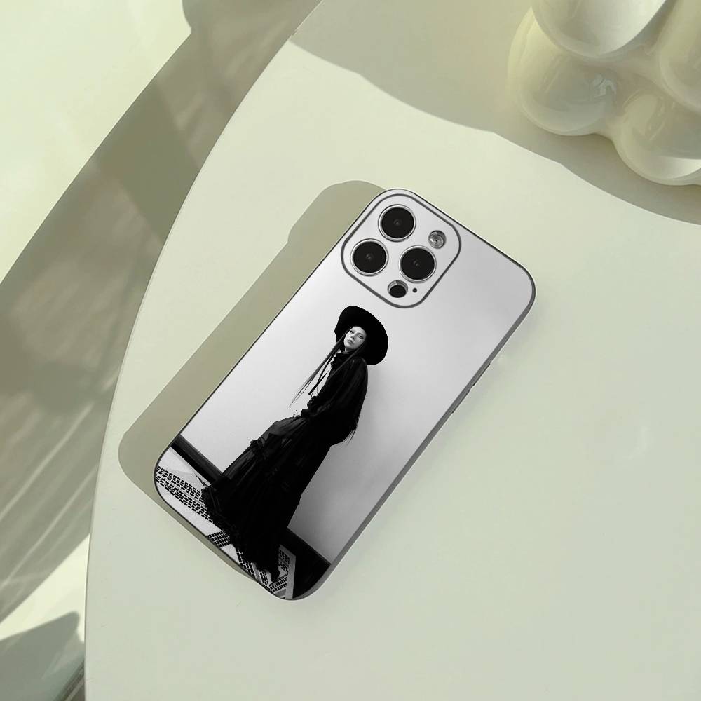 

Чехол для телефона Star- L- Lady -G-Gaga Для iPhone 17,16,15,14,13,12,11 Pro Max,16Plus,XS Мягкий Черный Чехол iPhoneXSMAX