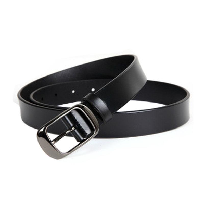 Plus Size Women's Genuine Cowhide Leather Belt - Casual and Versatile.