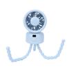 Baby Stroller Fan, Portable Clip On Desk Fan with 9000mAh Rechargeable Battery, 360 Degree Rotation, Timer,   Grip for Camping Travel   Nur