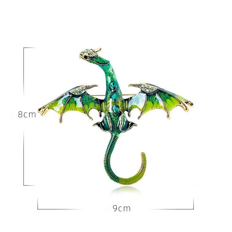 Броши с мультяшными горным хрусталем и каплей масла — фото 5