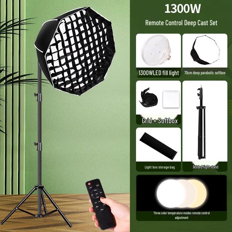 5070 Softbox Lighting Kit for Photography & Video Broadcasting: Indoor Portrait & Clothing Shooting