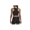 Nike Dri-Fit Adv Einfarbiges Logo Kurzes Lauf-Tanktop Damen Oberteile Schwarz DM8729-010