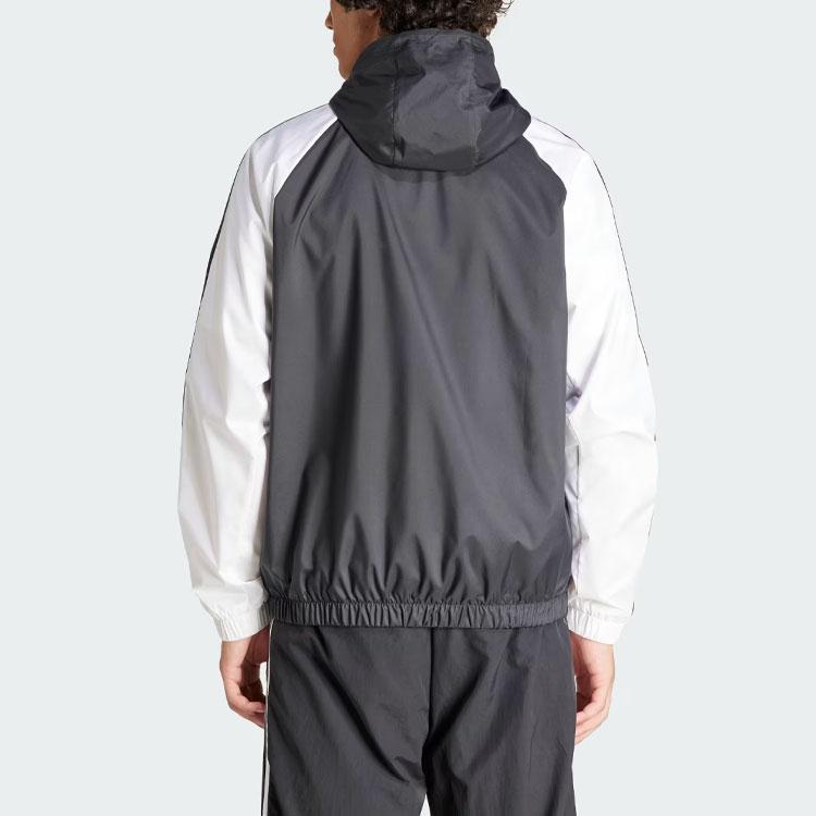 Adidas DNA Windbreaker Jacket Men Outerwear Black IU2086