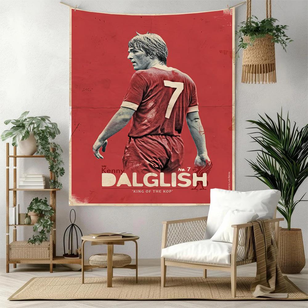 Liverpool Football Club Wanddecoratie Wandkleed Kunst Voor Huisdier Herdenking Verjaardag Bruiloft Feest Achtergrond Familiegift