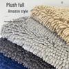 Custom Chenille Floor Mat - Thickened, Absorbent, Non-slip Carpet for Kitchen, Living Room, and Bathroom.