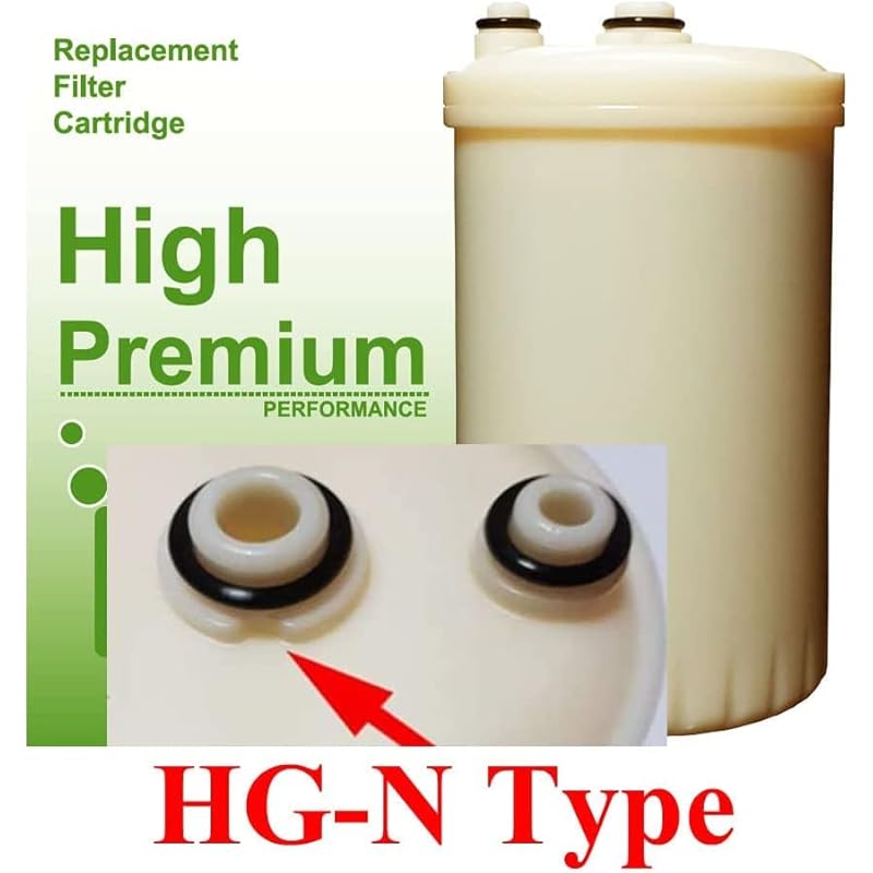 Kangen HG-N Type Premium Replacement Filter Compatible for Enagic Leveluk SD501HG-N Toyo Ange Impart Water Ionizers USA Seller by Magicos
