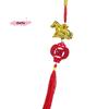 S-1Pc Chinese Zodiac Horse Lucky Pendant Car Hanging Ornament Chinese Spring Festival Wall Hanging Ornaments Accessories Gifts