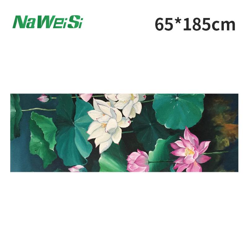 Mikrofaser-Sport-Yoga-Handtuch, schnelltrocknend, bedruckt, Fitnessmatte, rutschfest, faltbar, schweißabsorbierend, für den Innen- und Außenbereich, Sportzubehör für das Fitnessstudio