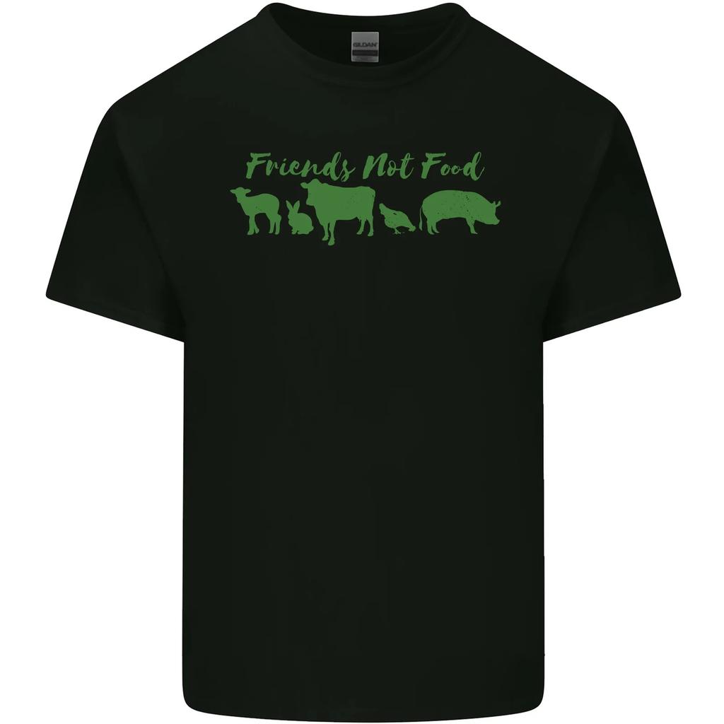 Animals Are Friends Not Food Vegan Kids T-Shirt Childrens