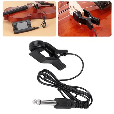 Universal Guitar Acoustic Pickup Clip On Contact Microphone Piezo Pickup for Acoustic Guitar Violin Ukulele Banjo